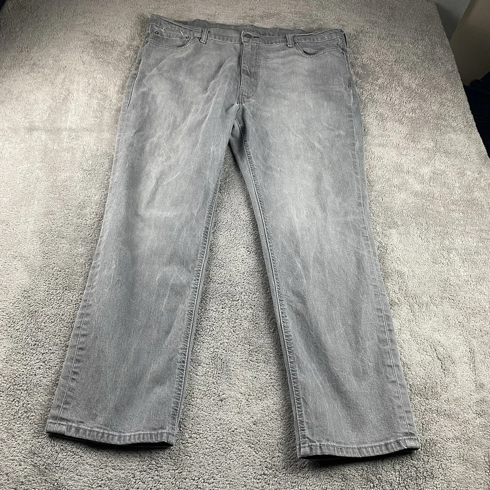 Levis 541 Athletic Taper Jeans Mens 42x29 Gray High Rise‎